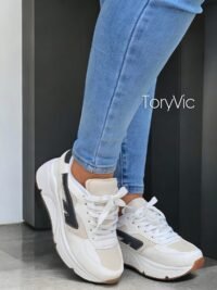 tenis, zapatos y botines para mujer toryvic Ibiza blanco arena