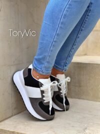 tenis, zapatos y botines para mujer toryvic. Burgos combinado