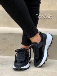 tenis, zapatos y botines para mujer toryvic. Adi negro