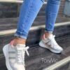 tenis, zapatos y botines para mujer toryvic Bondi beige salmón