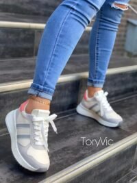 tenis, zapatos y botines para mujer toryvic Bondi beige salmón