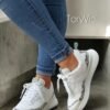 tenis, zapatos y botines para mujer toryvic Pitón blanco verde