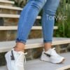 tenis, zapatos y botines para mujer toryvic ibiza blanco 3