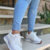 tenis, zapatos y botines para mujer toryvic vale gris