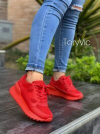 tenis, zapatos y botines para mujer toryvic.tenis, zapatos y botines para mujer toryvic.. London rojo