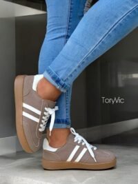 tenis, zapatos y botines para mujer toryvic Luciana cafe