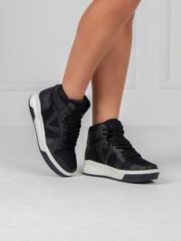 tenis, zapatos y botines para mujer toryvic chicago negro 6